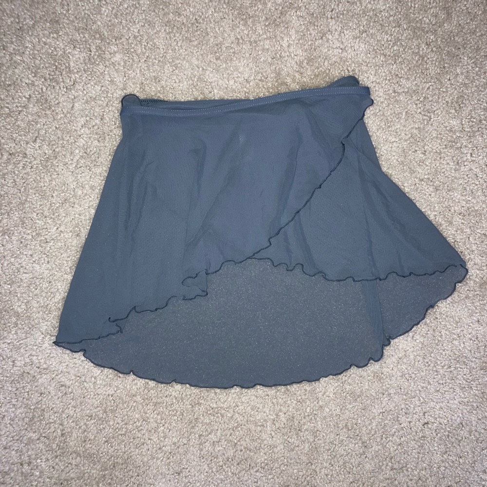 Grey Wear Moi Ballet Wrap Skirt